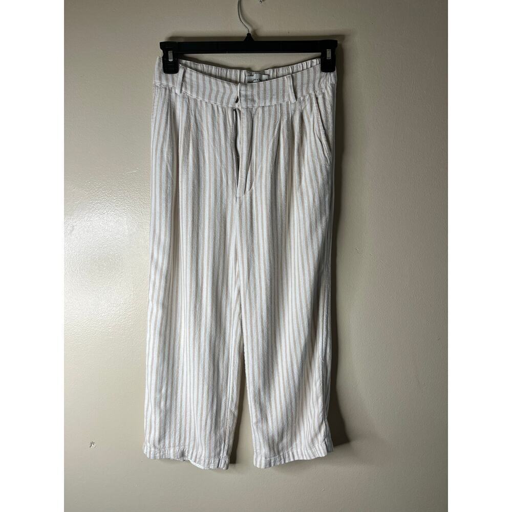 Abercrombie & Fitch Stripped Linen trousers - S - Picture 2 of 10